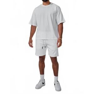 NEW JORDAN CRAIG retro burbank short in white